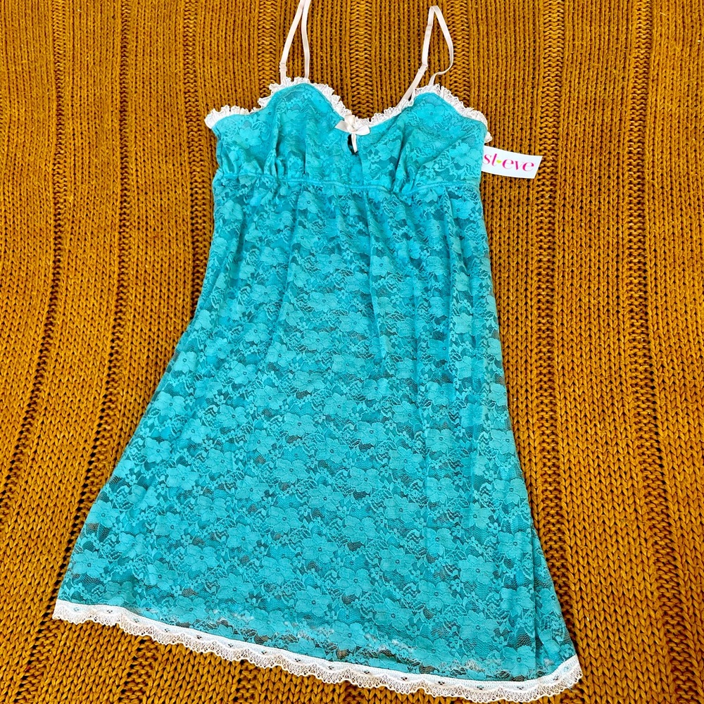 Lace babydoll slip dress, Size S